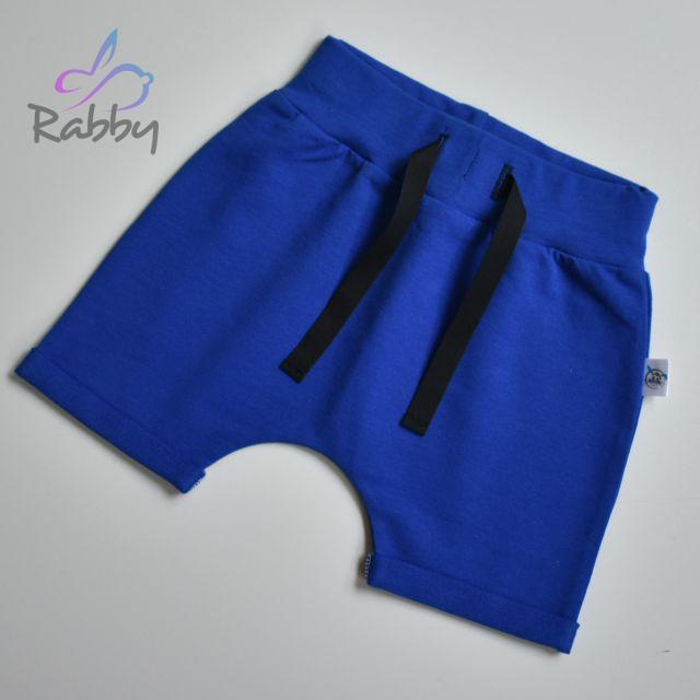 Baggy kraťasy královská modrá vel. 74/80