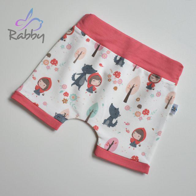 Baggy kraťasy karkulka vel. 56/62