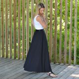 Dámská sukně dlouhá černá vel. XL