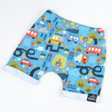 Baggy kraťasy auta ve městě vel. 74/80